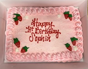Strawberry cake